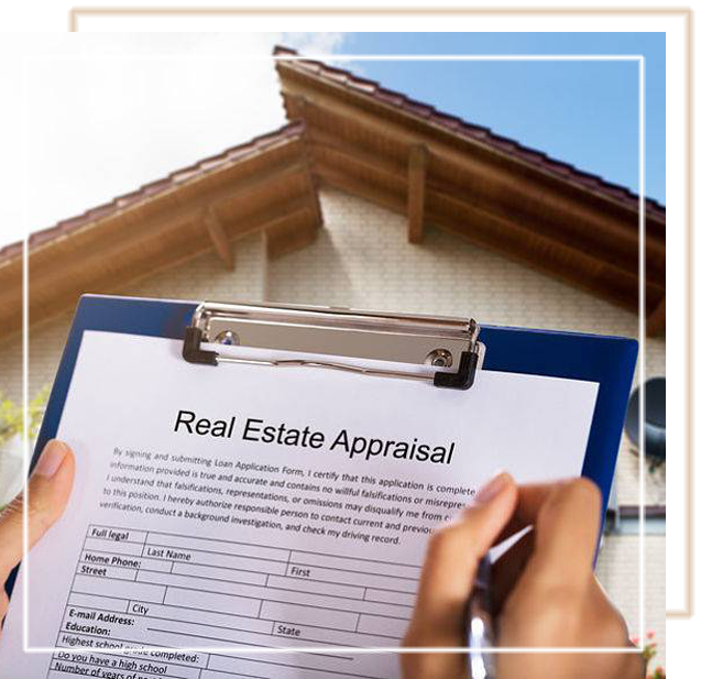 hire a professional to complete an appraisal